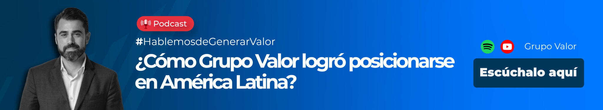 Banner - Diseño Portada - Como grupo valor logro posicionarse en america latina